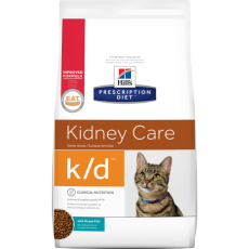 Hill's prescription diet k/d Kidney Care with Ocean Fish Feline 貓用腎臟處方(魚肉) 4lbs